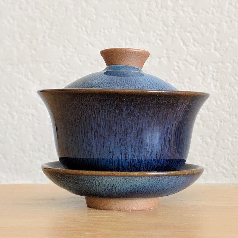 Blue Ceramic Gaiwan